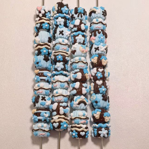 10pcs Drawn Penbeads For Popmart