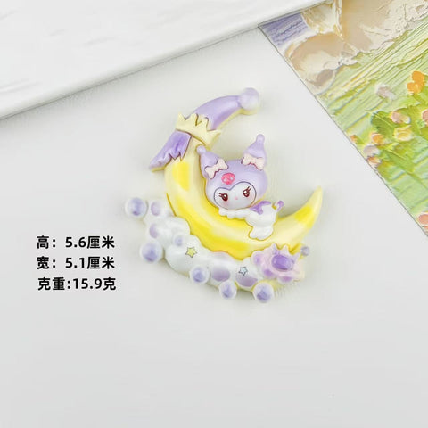 10pcs Sanrio Moon Charms