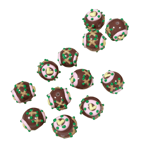 10pcs Candy  penbeads