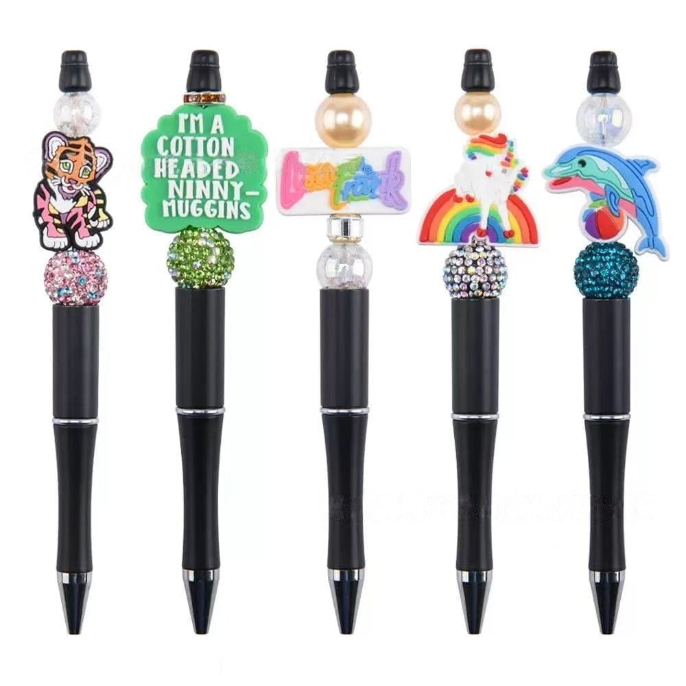 50pcs Winnie PVC penbeads