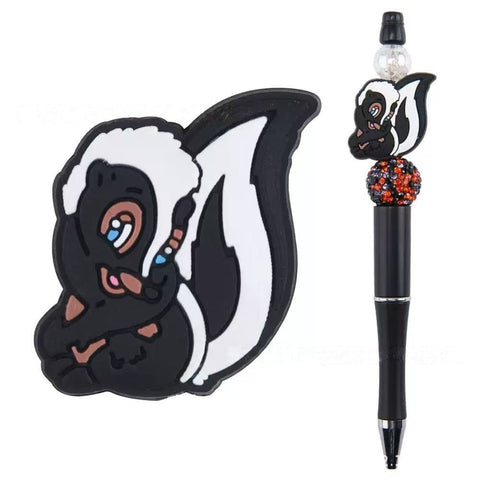 50pcs Winnie PVC penbeads