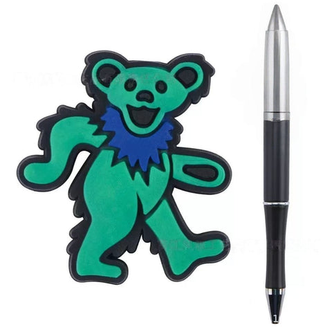 50pcs Winnie PVC penbeads