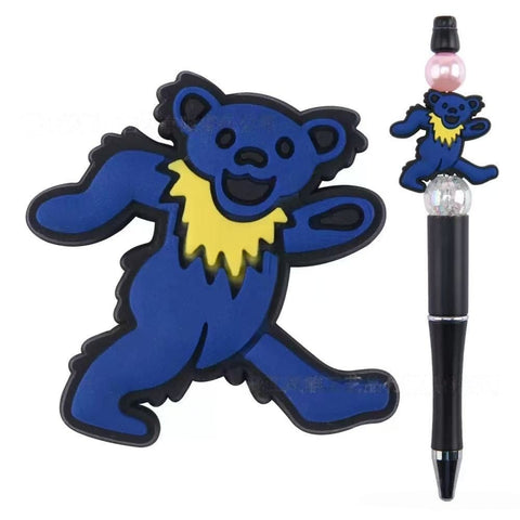 50pcs Winnie PVC penbeads