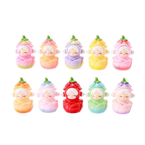 10 Pcs flower skull panda