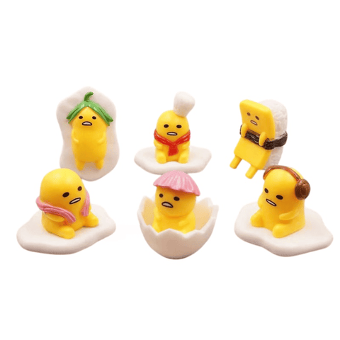 6 pcs Lazy Egg Lord 2