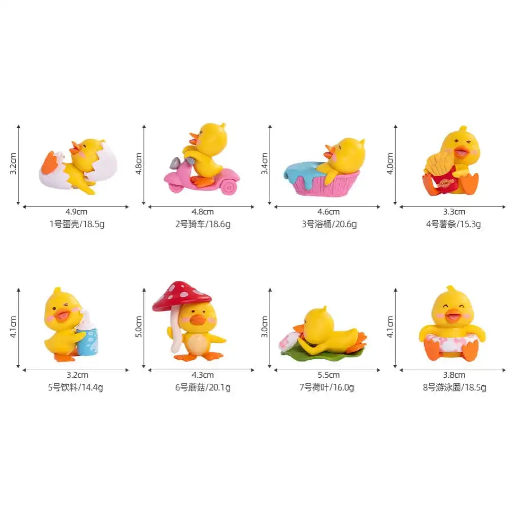 16 pcs/set  Cute duck