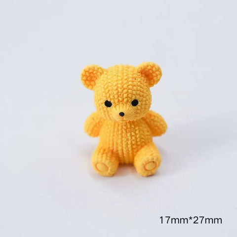 8 pcs Crochet Bear