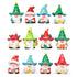 12pcs Father Christmas