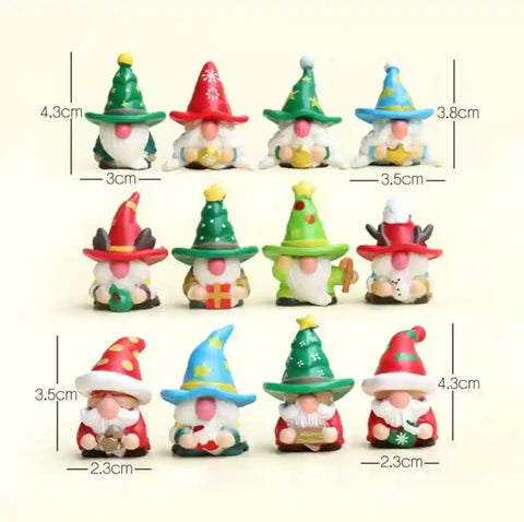 12pcs Father Christmas