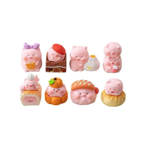 8 pcs Cute pig