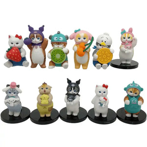 11 pcs Moufusand cosplay sanrioo