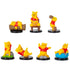 7pcs cute Winnie