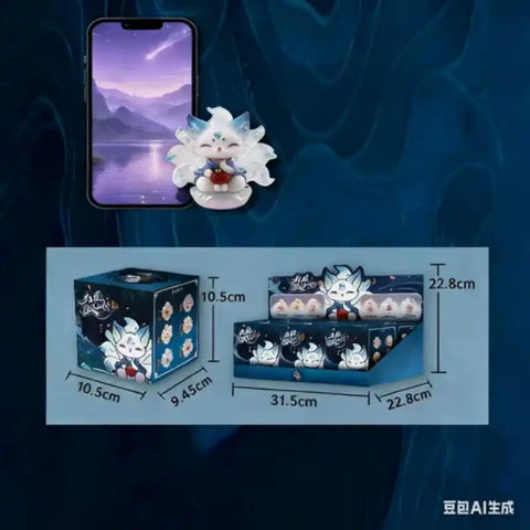 With Light Nine-tailed Fox  Blindbox