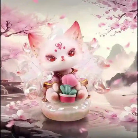 With Light Nine-tailed Fox  Blindbox