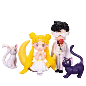 4 Pcs Sailor Moon 2