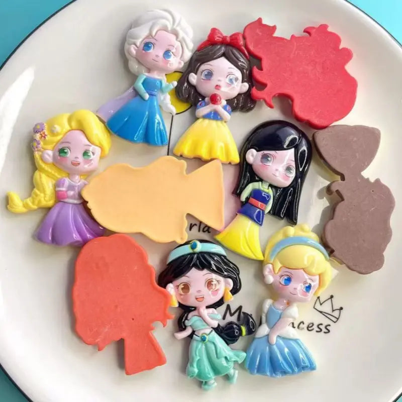 2pcs Princess Charms