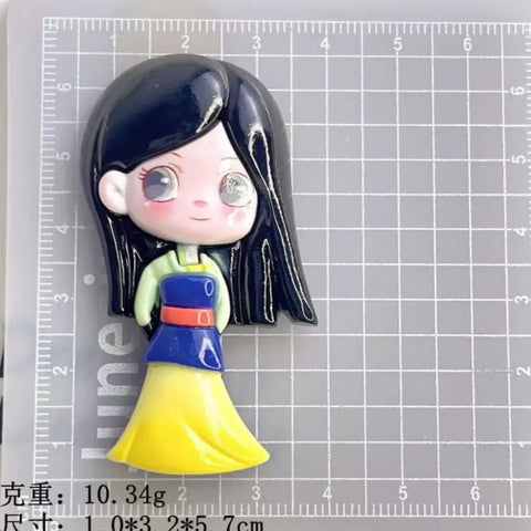 2pcs Princess Charms