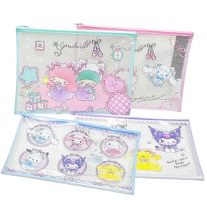 4pcs Sanrio File Pocket Bag