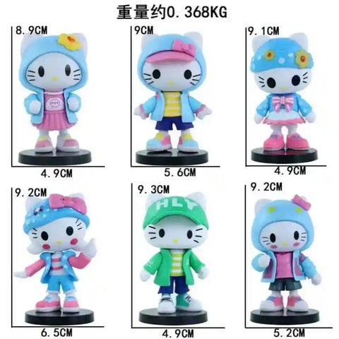 6PCS Hello Kitty Blind Box