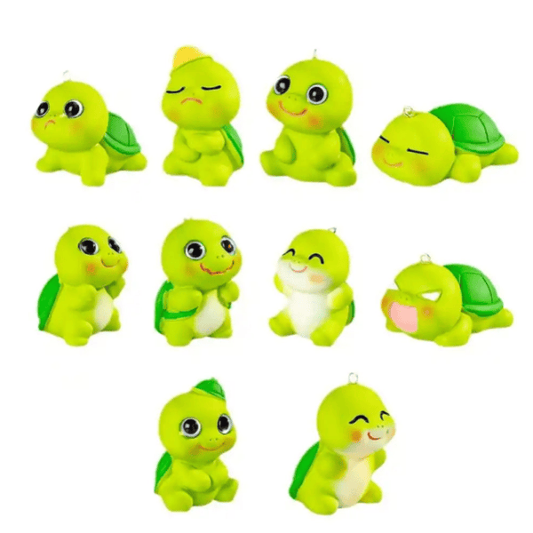 Green turtle [Set of 10]
