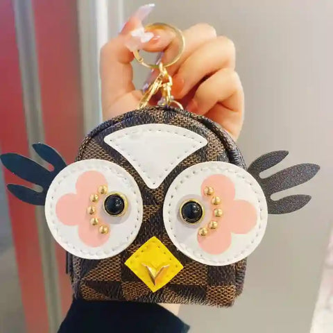 Owl Mini Bag Keychain