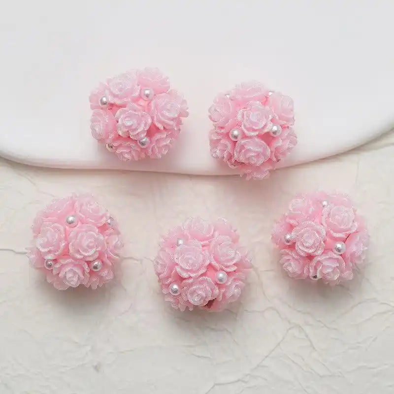 5pcs Rose Penbeads
