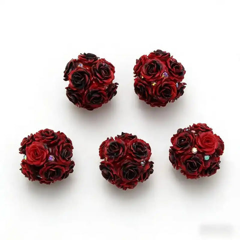 5pcs Rose Penbeads