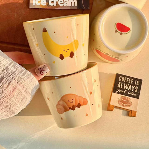 ceramic cup/4pcs