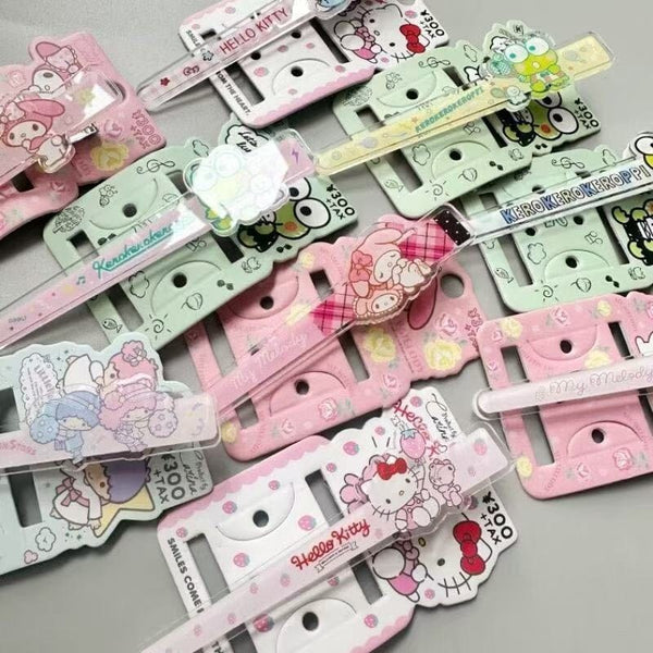 Sanrio Long Hair Clips [5pcs]