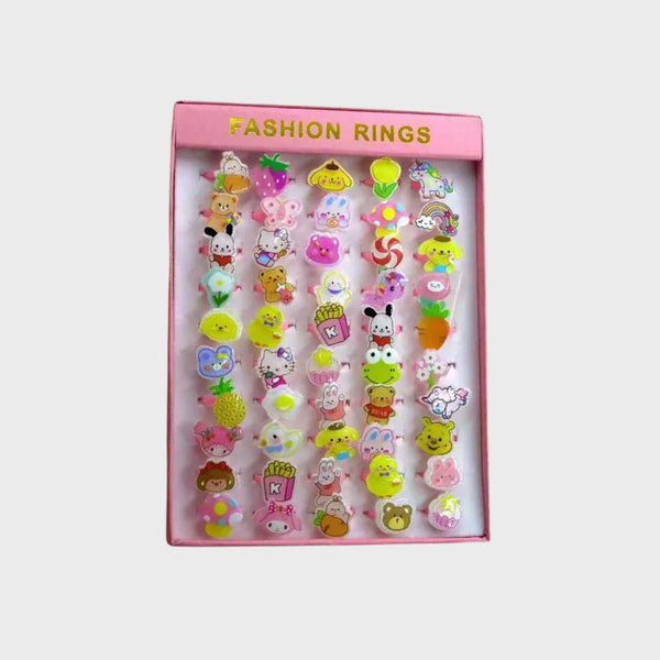 Cute Ring Girls Gift [50pcs]