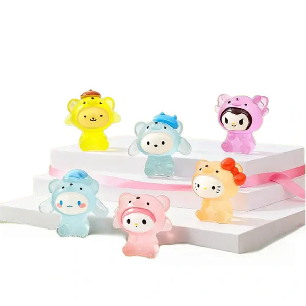 Sanrioo cosplay bear（Glow）[Set of 6]