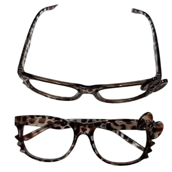 Kitty Leopard Eyeglasses