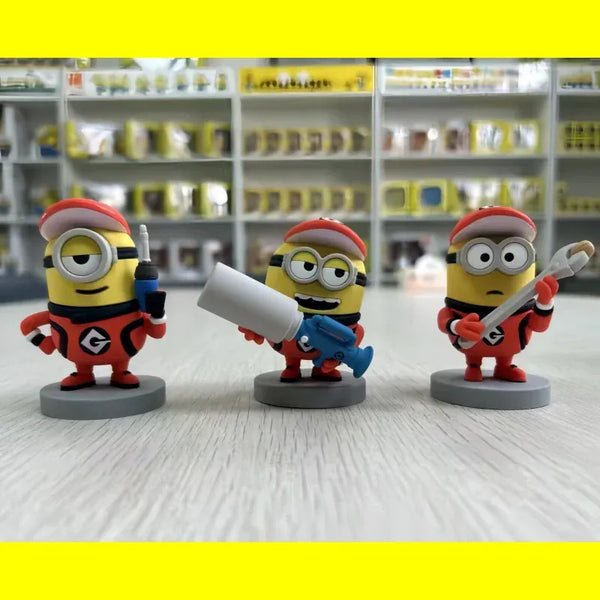 Pit Crew Minions [set of 3]