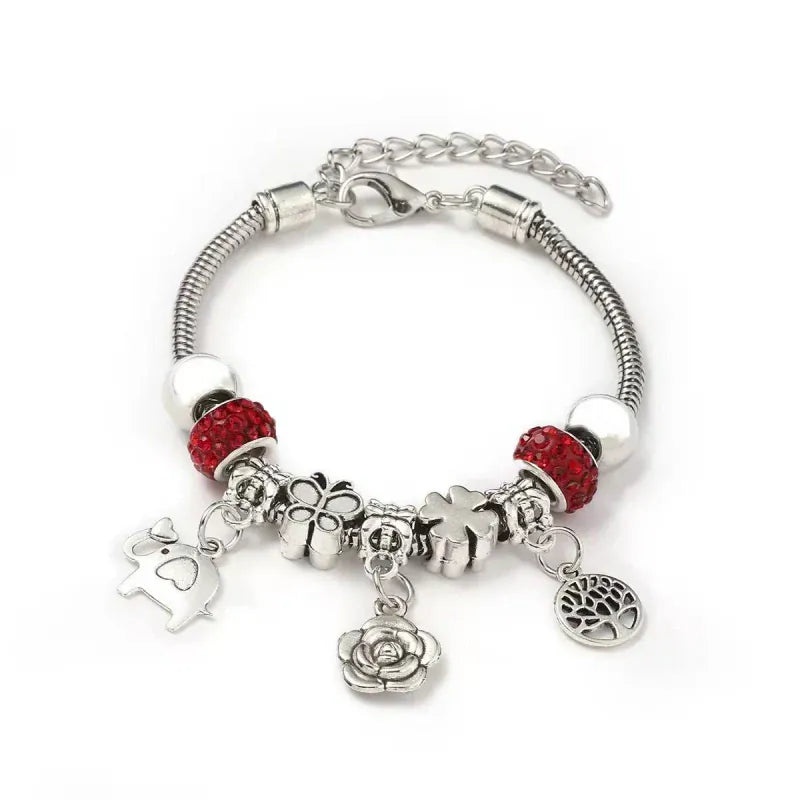 Rose-Pandora Bracelet