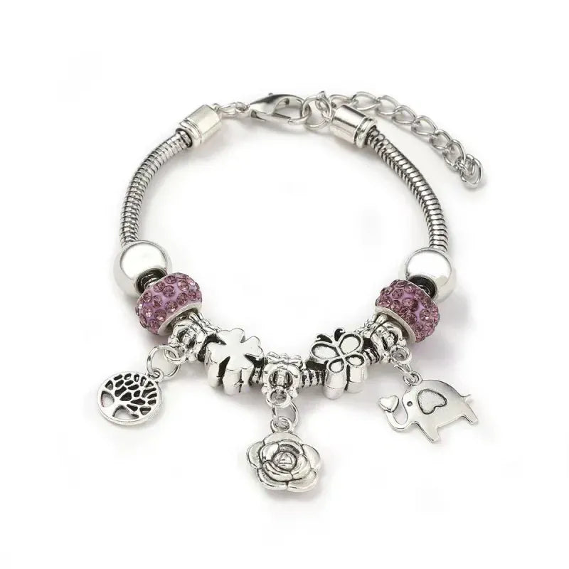 Rose-Pandora Bracelet