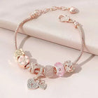 Forever Love Pandora Bracelet-Pink