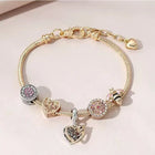 Forever Love Pandora Bracelet-Golden