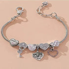 Forever Love Pandora Bracelet-Silver