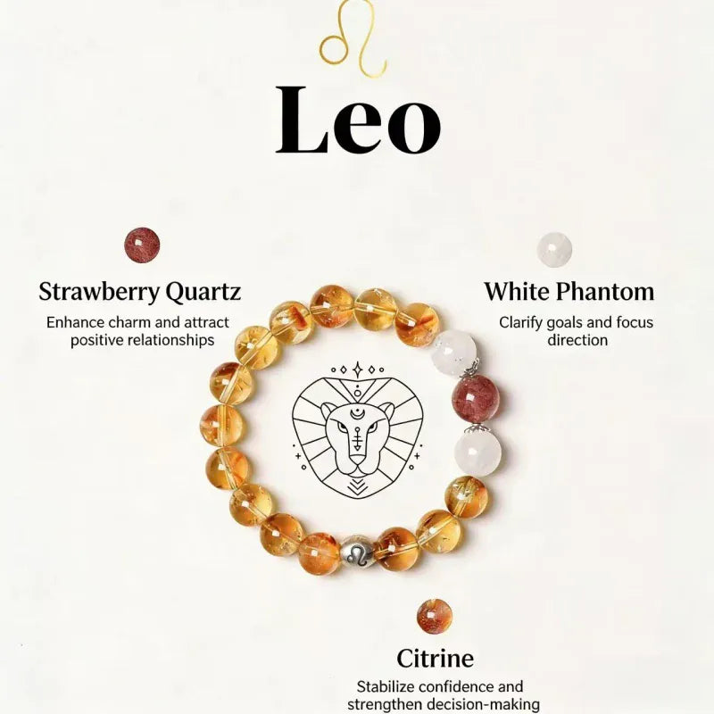 Constellation Natural Crystal Bracelet A