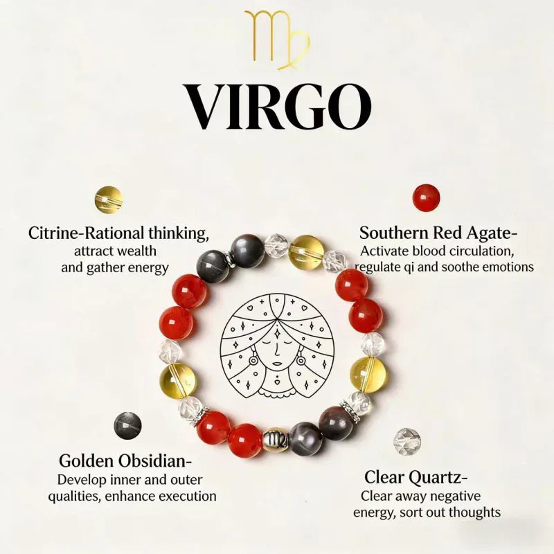 Constellation Natural Crystal Bracelet A