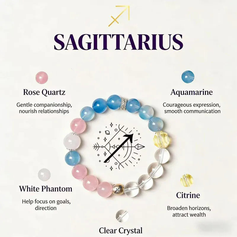 Constellation Natural Crystal Bracelet A