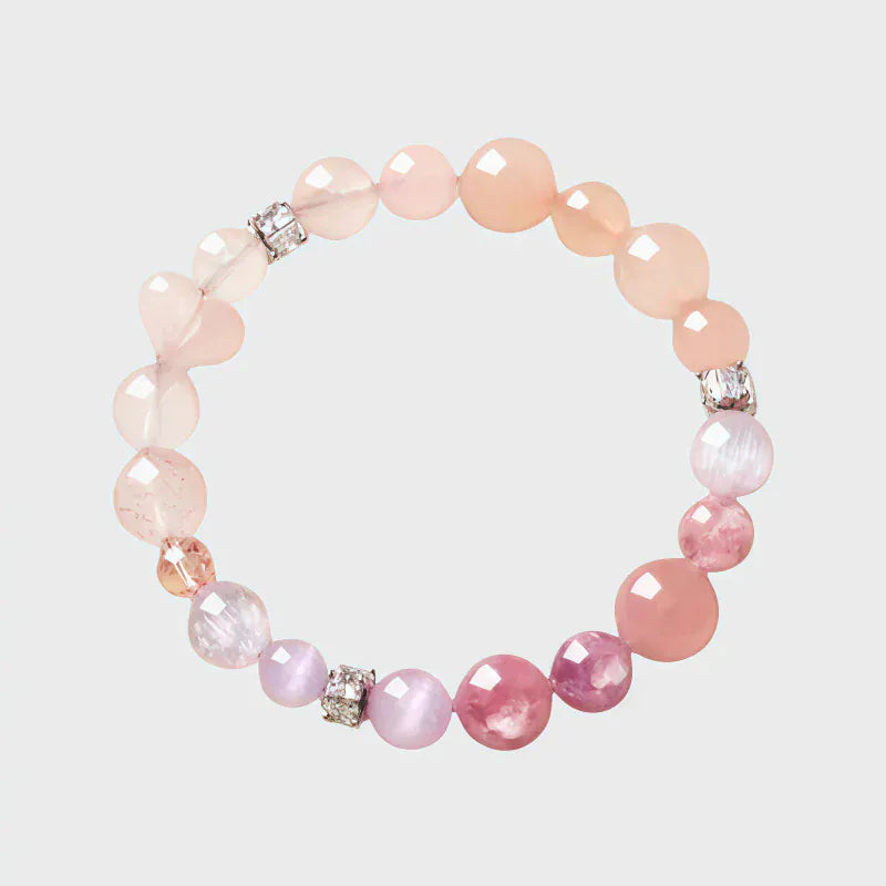 Petal Whisper Natural Crystal Bracelet