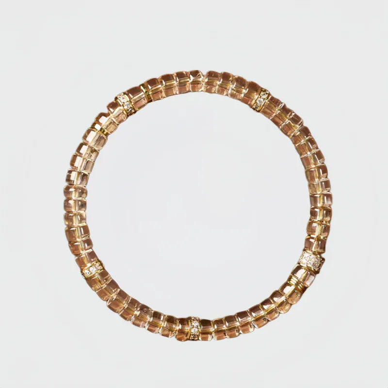 Aurora Prosper Natural Crystal Bracelet