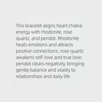 Love's Bloom Talisman Natural Crystal Bracelet