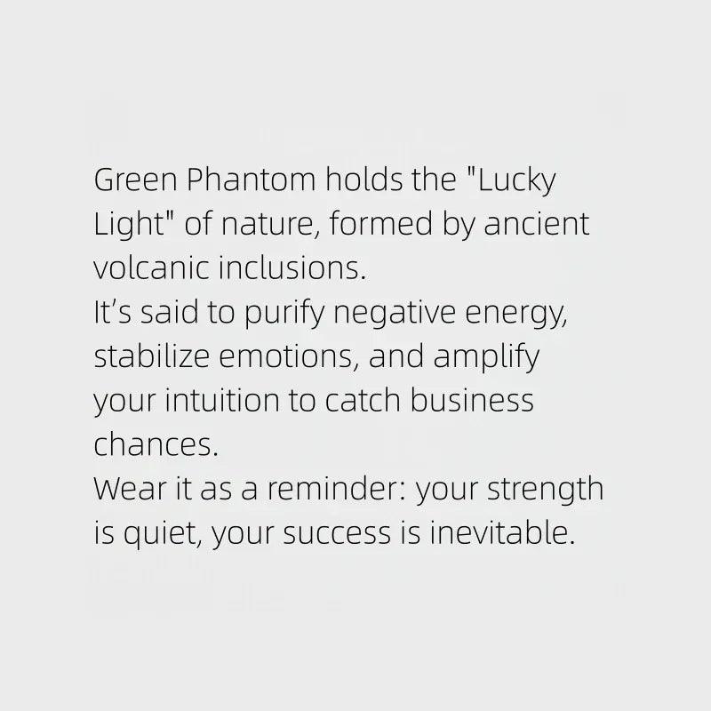 Fortune Boost Natural Crystal Bracelet