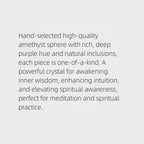Natural Amethyst Desk Decor – Meditation Crystal for Peace & Positive Energy