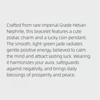 Noble Horse Hetian Jade Bracelet