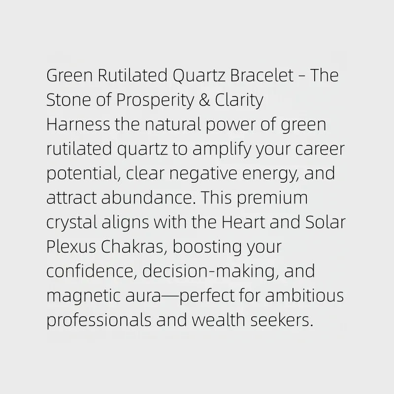 Bamboo Whisper Natural Crystal Bracelet