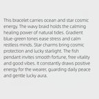 Tiny Fish Star Weave Bracelet