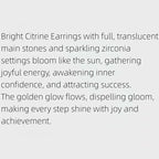 Boucles d'oreilles Solara en cristal naturel